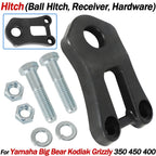 Hitch Ball Receiver for Yamaha Big Bear Kodiak 400 Grizzly 350 450 (1998–2023)