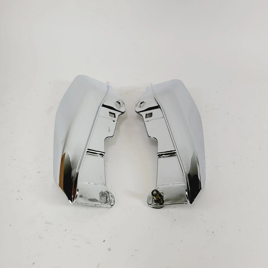 Chrome Mid Frame Heat Air Shields for Harley-Davidson Touring (2009–2016)