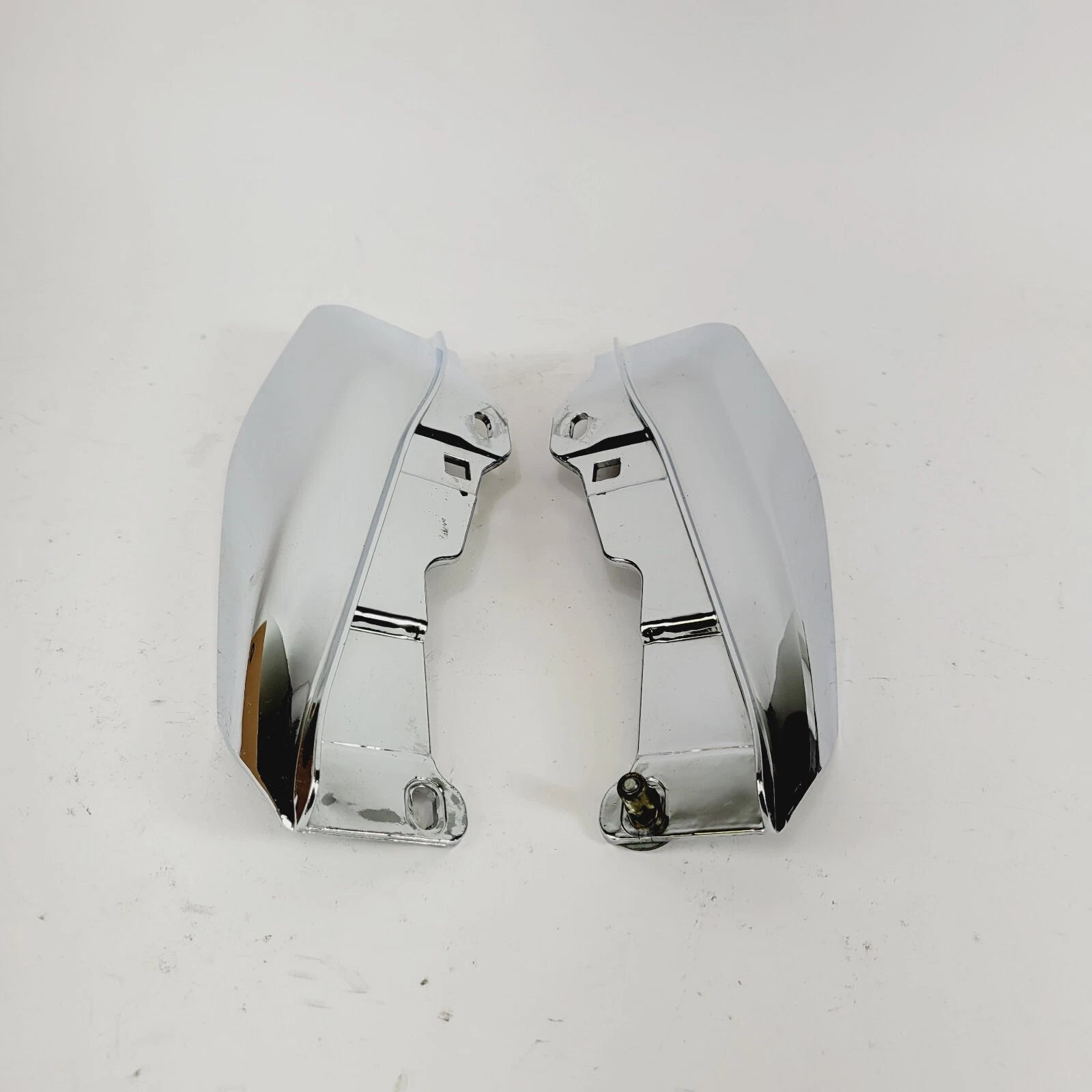 Chrome Mid Frame Heat Air Shields for Harley-Davidson Touring (2009–2016)