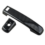 Carbon Fiber Style Smart Side Door Handle Covers for Nissan Altima (2008-2013)