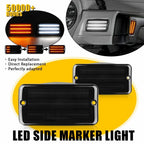 LED Sequential Front Turn Signal Lights for Jeep Wrangler TJ (1997–2006)