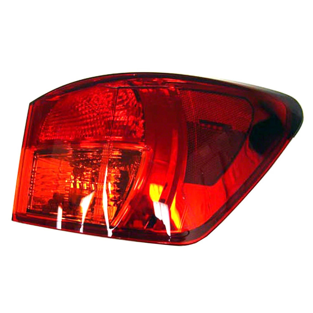 Replacement Passenger Side Outer Tail Light Lens Housing for Toyota Corolla (2011–2018)