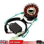 Magneto Stator, Voltage Rectifier, Gasket for Yamaha WR450F (2012–2015)