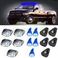 5Pcs Smoke Cab Roof Marker Lights T10-6-5050 12V LED for Ford F-150/250/350 (2015–2023)