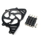 Black CNC Front Chain Sprocket Cover for Kawasaki Z1000 (2010-2017)