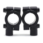 1" 25mm Motorcycle Handlebar Mirror Thread Mount Holder Clamp Adaptor