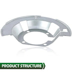 Set of 2 Brake Dust Shields for Dodge Ram 2500 3500 (2000–2002)