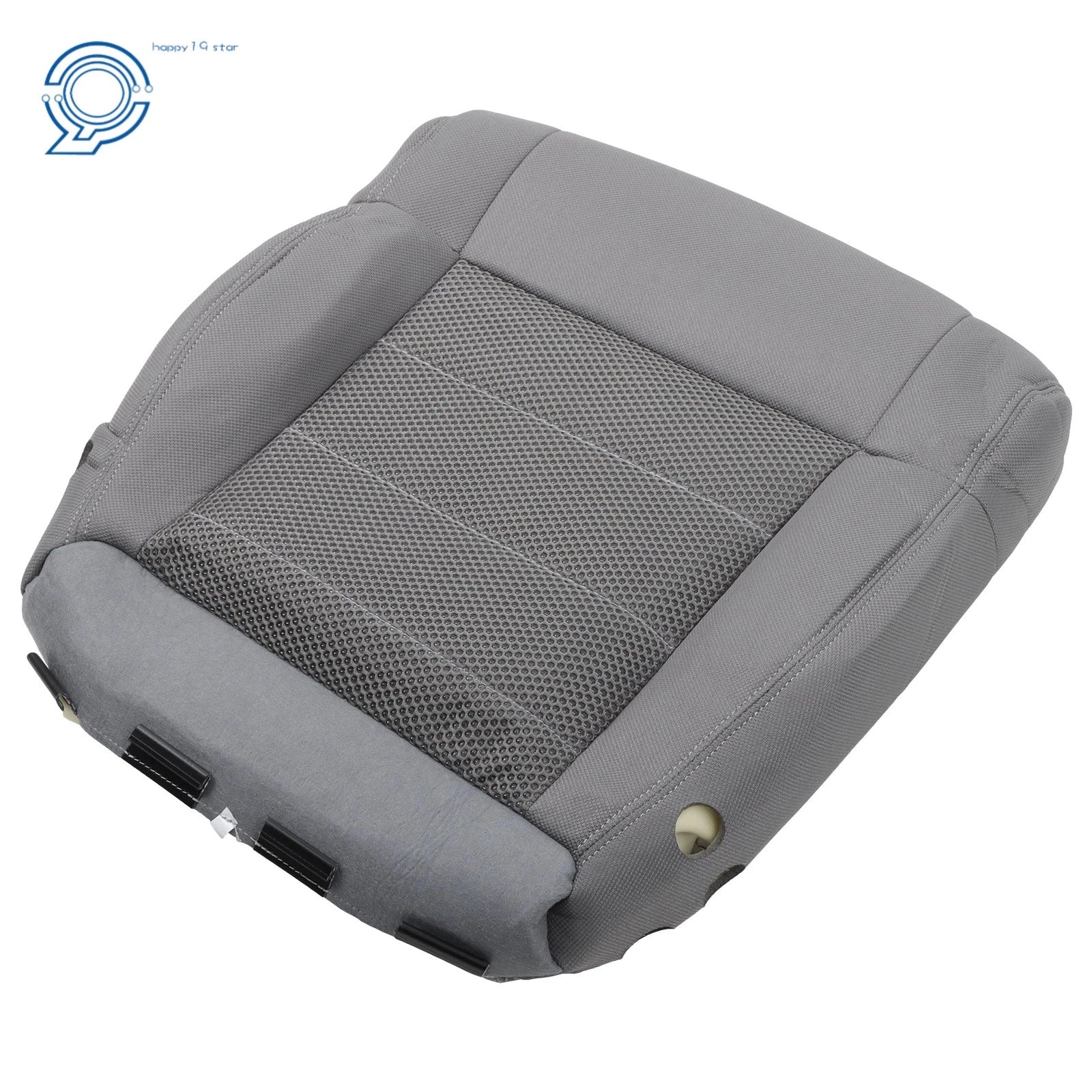 Seat Cushion Pad for Jeep Wrangler (2007-2012) Cloth Gray