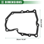 Transmission Oil Pan Gasket & Filter Gasket for Volkswagen Touran (2003–2015)