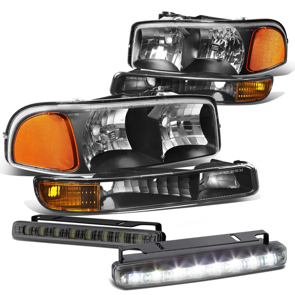 Smoke LED Fog Light Kit for GMC Sierra/Yukon (1999–2006)