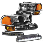 Smoke LED Fog Light Kit for GMC Sierra/Yukon (1999–2006)