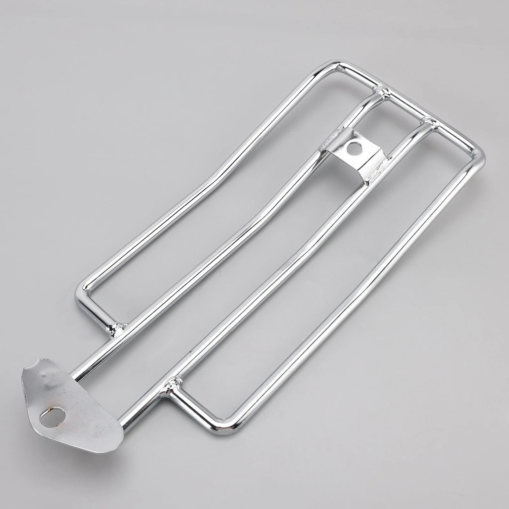 Chrome Solo Seat Luggage Rack for Harley Sportster XL XLH 883 1200 (1985–2003)