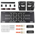 Heavy Duty Spare Tire Cargo Rack 80lb 27"-32" for Jeep Wrangler Ford Bronco