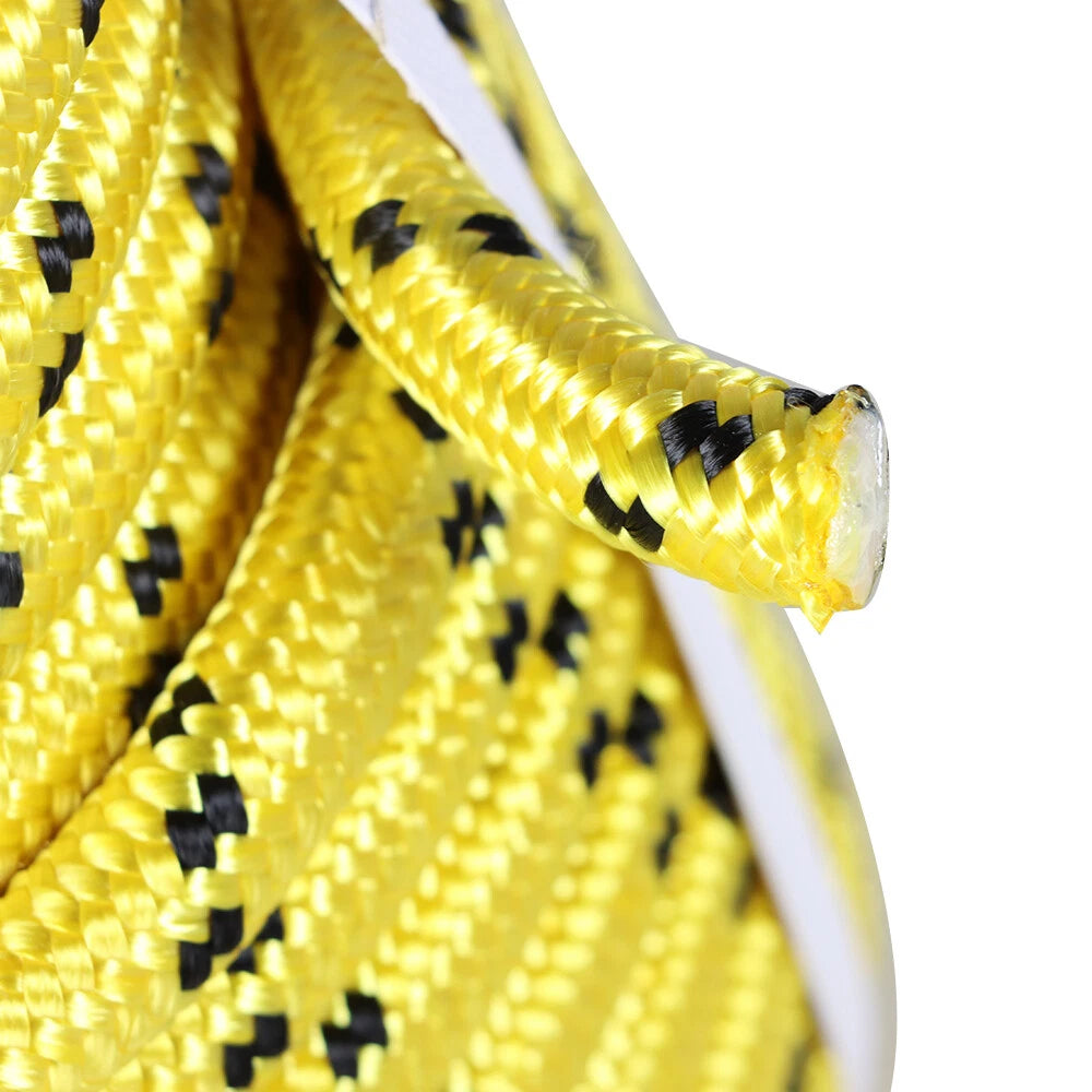 Double Braid Polyester Pulling Rigging Line 1/2" x 200' 5500Lbs Strength