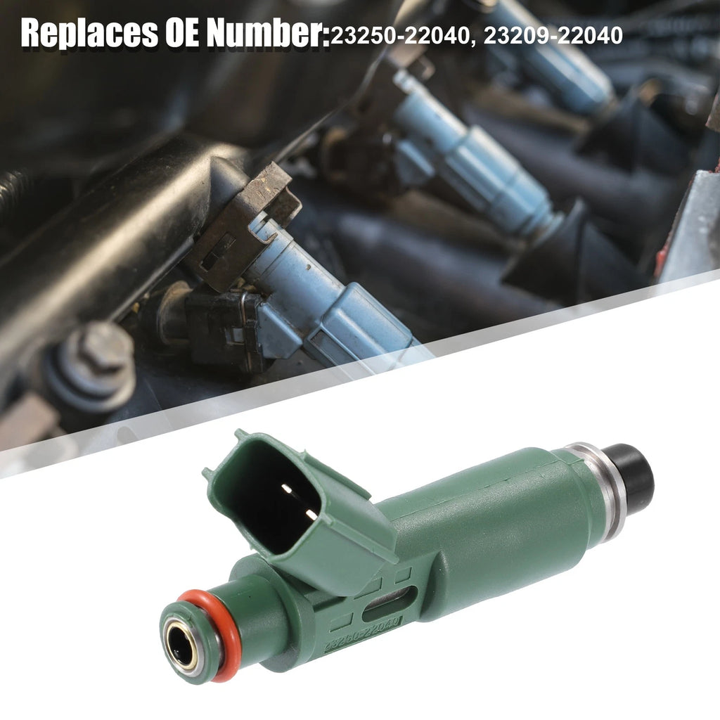 Set of 4 Fuel Injectors 23250-22040 195500-3660 for Toyota Corolla (1999–2006)