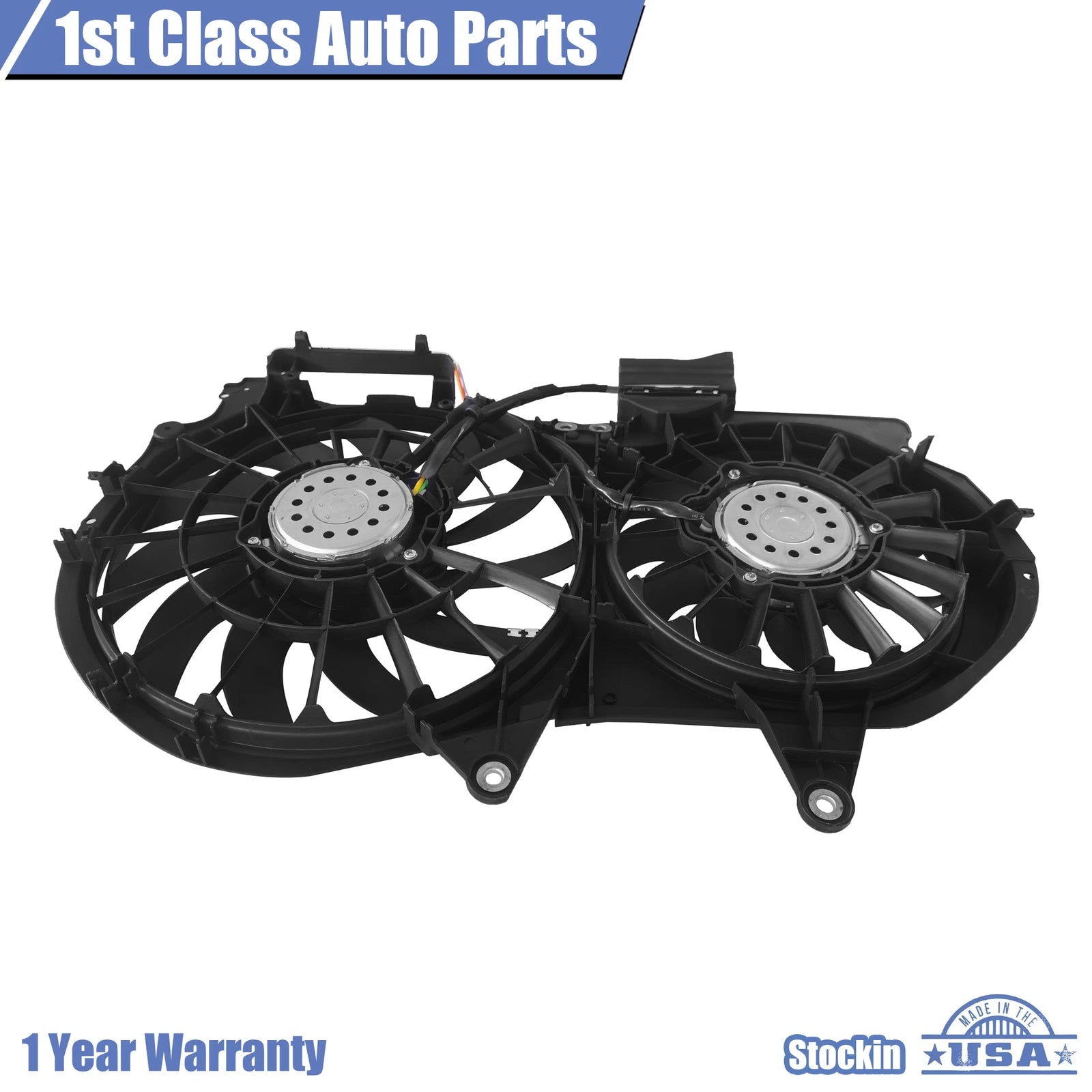 Front Engine Cooling Fan Assembly for Audi A4 (2002-2009)