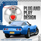 Set of 4 Tail Lights for Chevrolet Corvette C3 (1975–1979)
