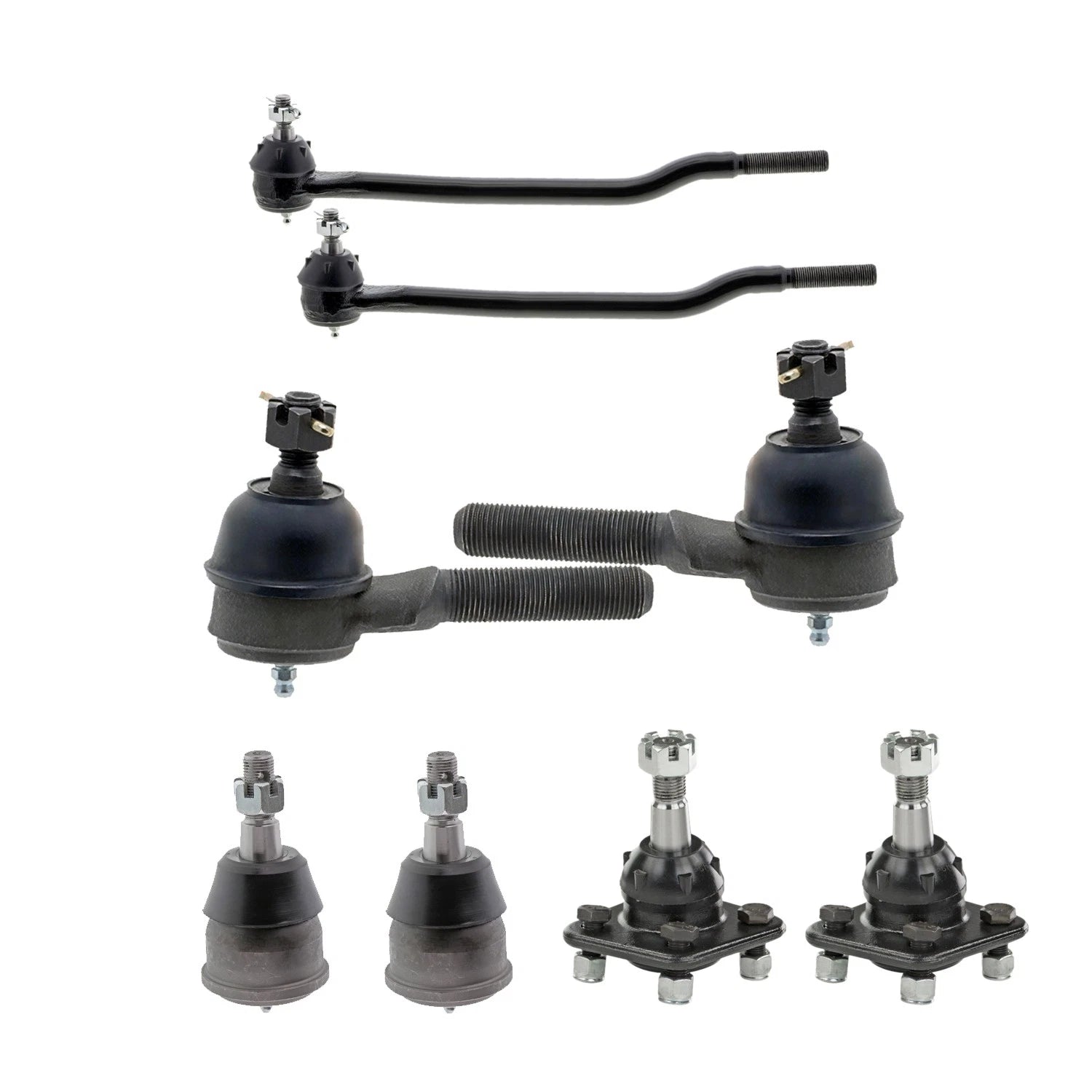 8PC Tie Rod Ends & Ball Joint Kit for Ford Thunderbird (1955–1966)