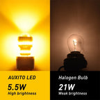 2X LED Turn Signal Light Bulb for Make Model  Amber Yellow