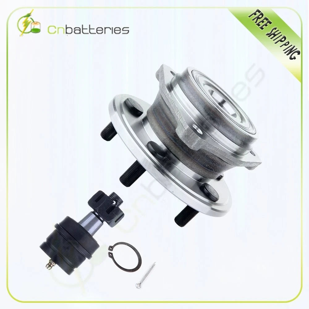 2Pc Wheel Hub Bearings + Lower Ball Joint for Jeep Grand Cherokee (1993–1998)