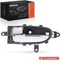 Left Interior Door Handle for Nissan Altima Maxima (2013–2021) Gray Chrome