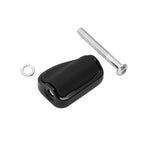 Black Aluminum Shifter Pegs for Harley Softail Deluxe Fatboy Heritage (2018–2023)