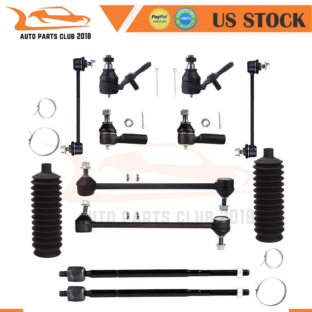 Set of 12 Sway Bar Rack and Pinion Bellows for Toyota Camry (1997–2001)