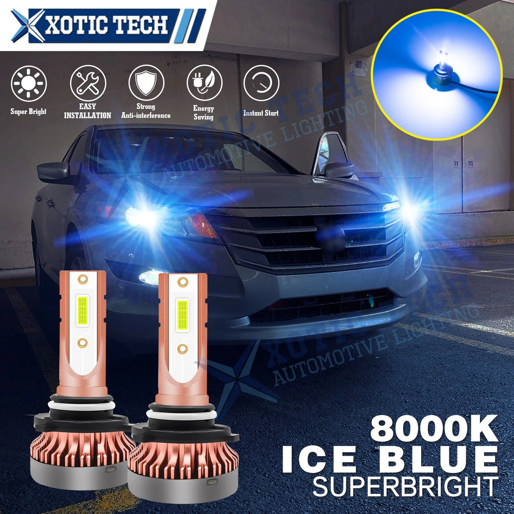 LED Headlight Bulbs 8000K Blue for Honda Accord (2013–2017)