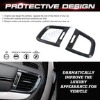 Carbon Fiber Pattern Side AC Vent Outlet Cover Trim for Honda CR-V (2017-2022)
