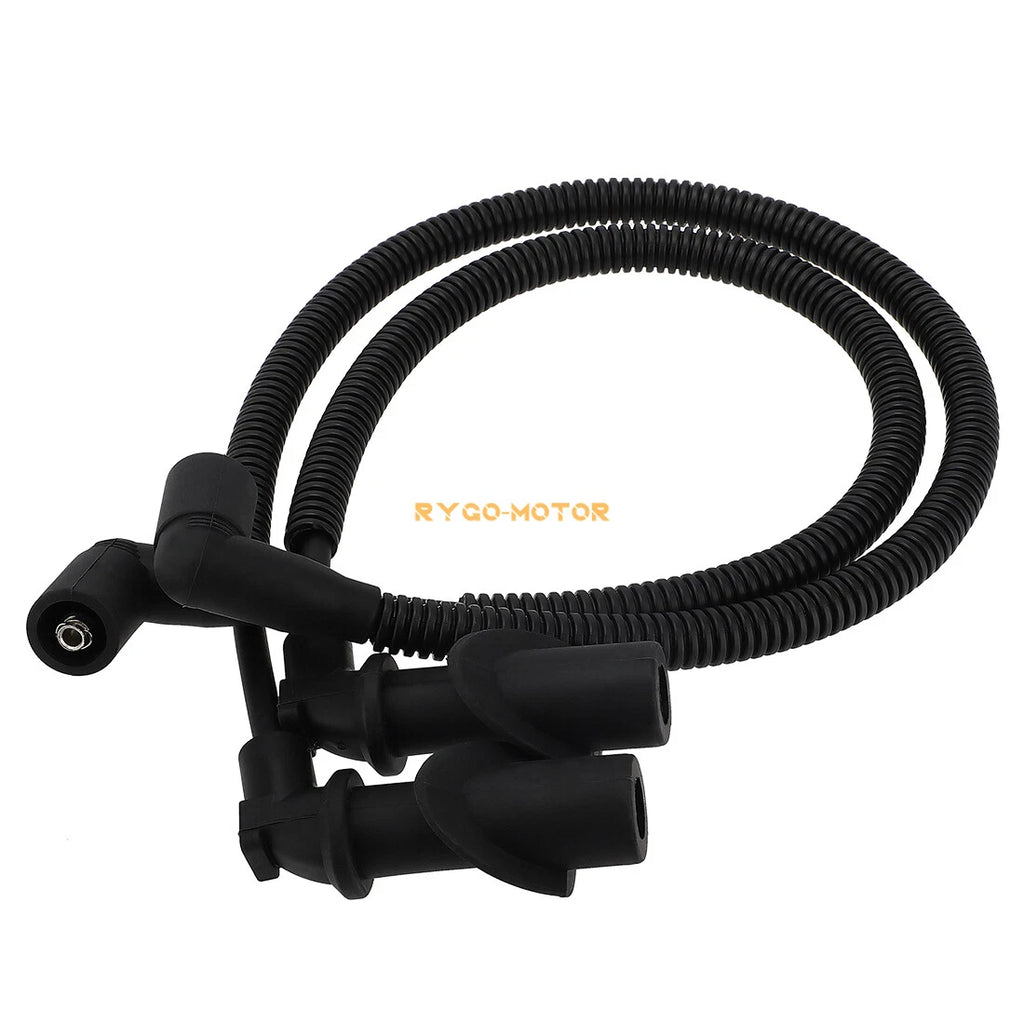 2X Ignition Coil Spark Plug Cap & Wire for Polaris Sportsman 700 800 (2002–2008) 4012439
