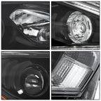 Right Headlight for Nissan Murano (2018) Halogen LED DRL Housing