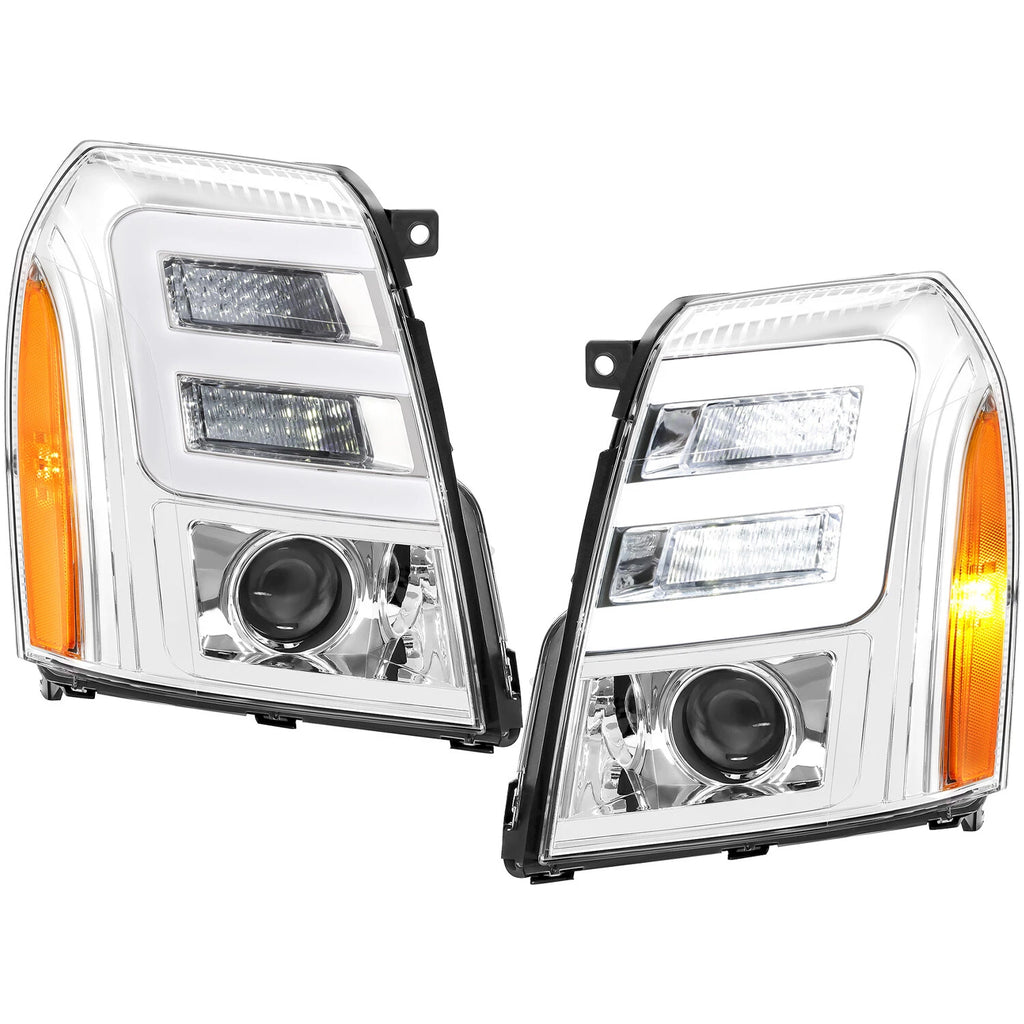 HID LED Projector Headlight for Cadillac Escalade ESV EXT (2007–2014)