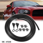 2X Windshield Washer Nozzle Hose Kit for Subaru Impreza (2008–2012) 47230