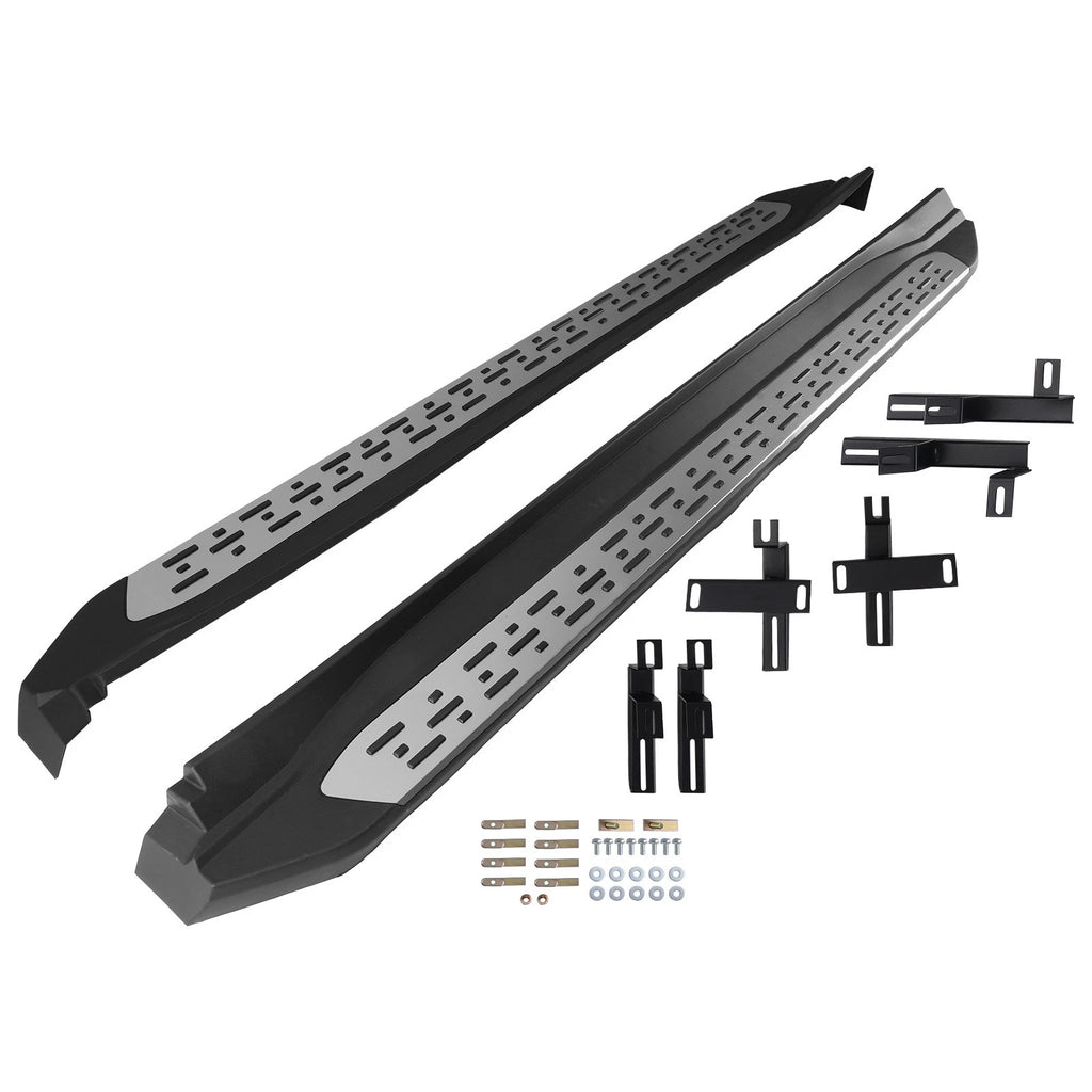 Set of 2 Nerf Bars Running Boards for Toyota Highlander (2014–2019) Black