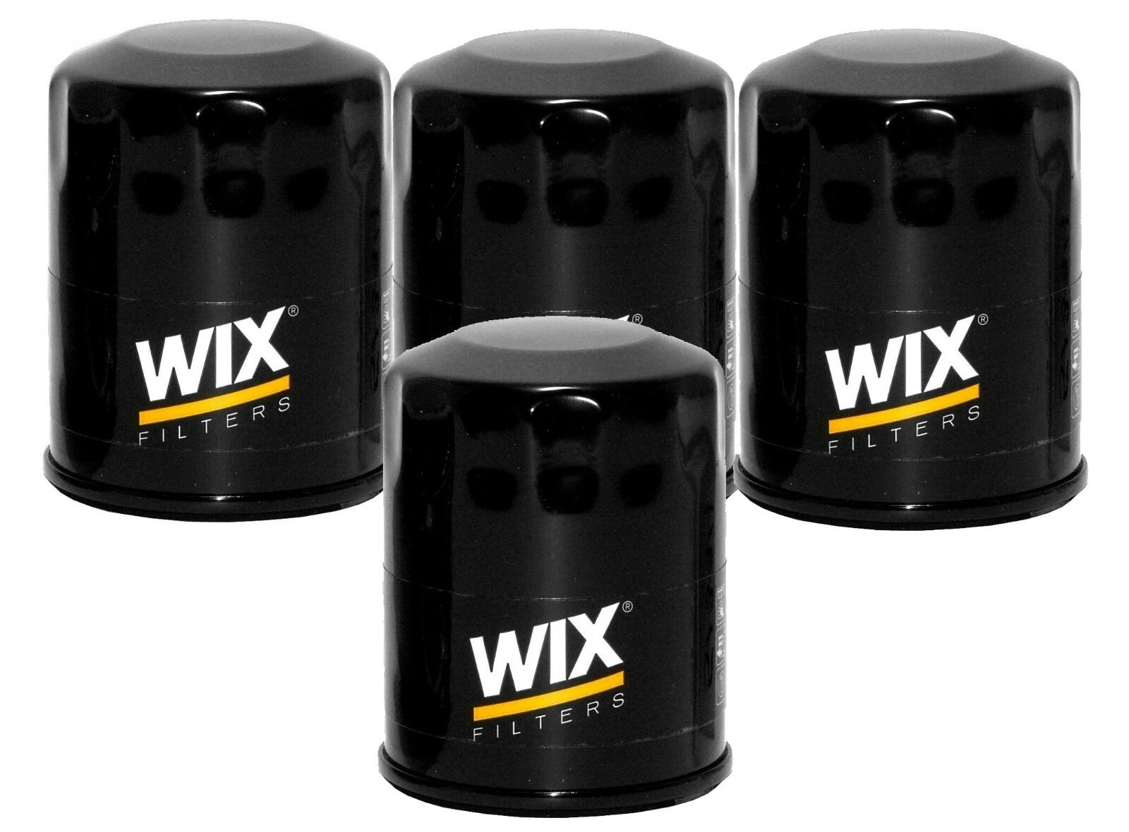 Set of 4 WIX Engine Oil Filters for Chrysler Dodge Eagle Ford Mazda Mitsubishi