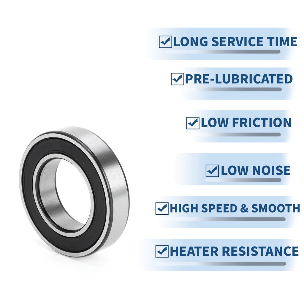 Deep Groove Ball Bearing 35x62x14mm for Scooter Skateboard (1 Pc)