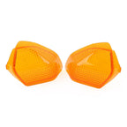 2X Rear Turn Signal Indicator Lens Amber for Kawasaki ZZR400 (1993–2003) ZZR600 (1993–2008)