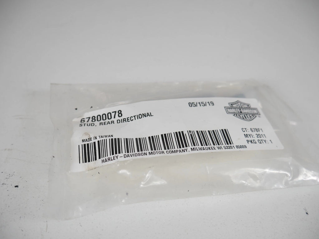 Genuine OEM Rear Directional Stud for Harley-Davidson FLS/FXS (2010–2017) 67800078