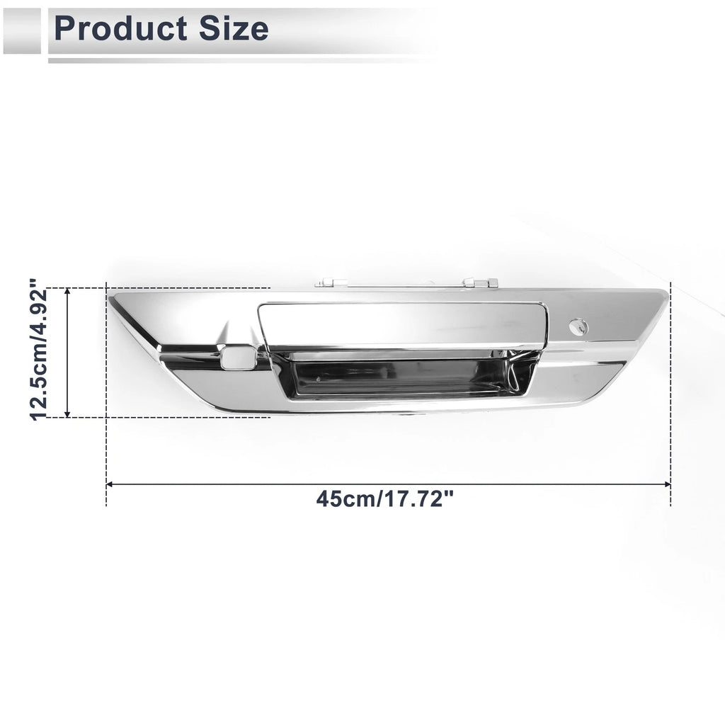 Exterior Door Tailgate Handles for Toyota Hilux Revo (2015–2023) No.690900K110 Silver Tone