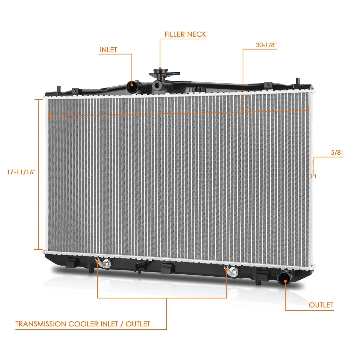 Coolant Overflow Reservoir for Ford Taurus/Mercury Sable (1998–2005)
