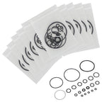 10 Kits Complete O-Ring Seal Rebuild Kit for Graco Fusion AP (N/A)