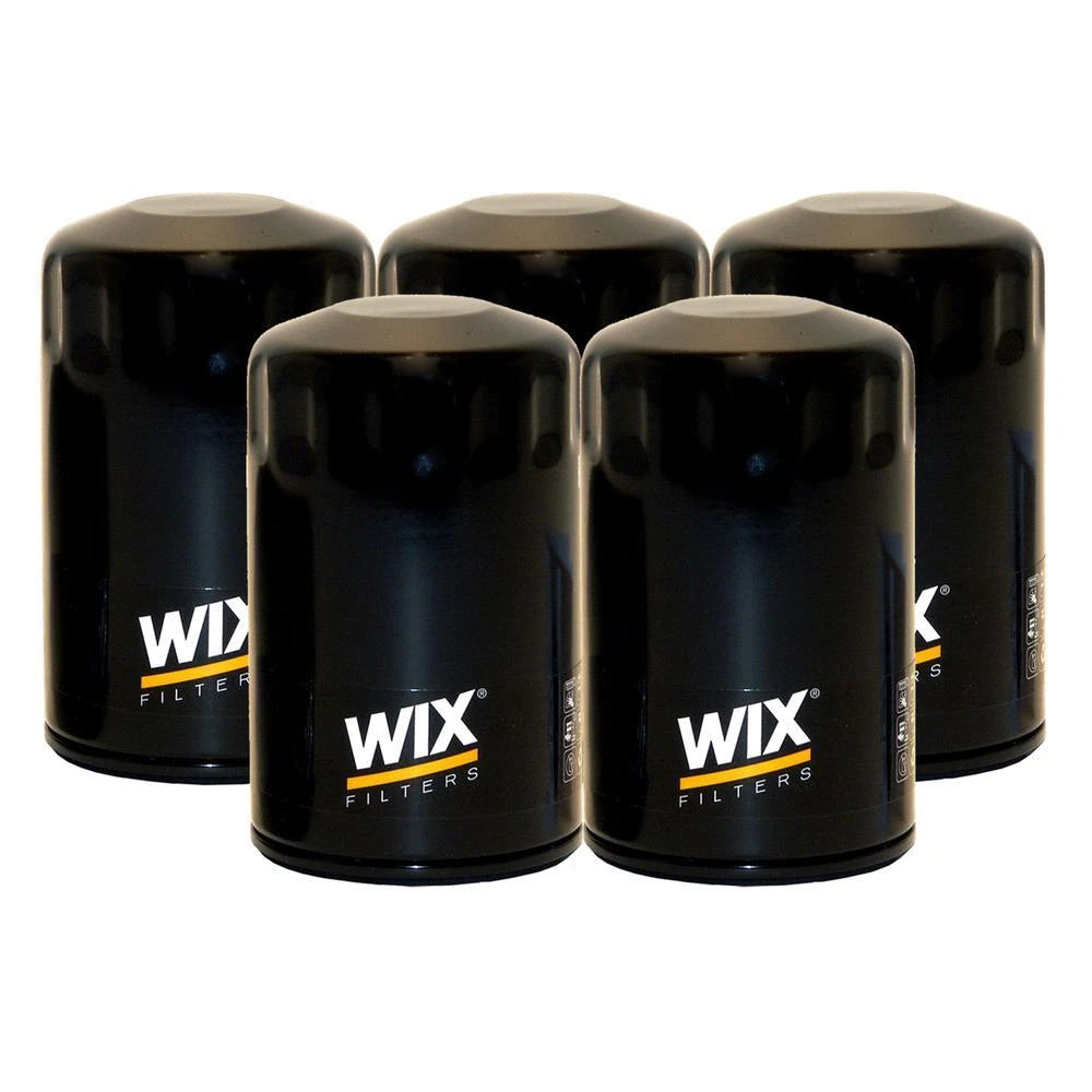 Set of 5 Engine Oil Filters for Chrysler Dodge Ford Jaguar Jeep Mazda