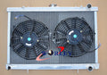 Aluminum Radiator & Fans for Nissan Skyline R32 GTS GTR (1989-1994)