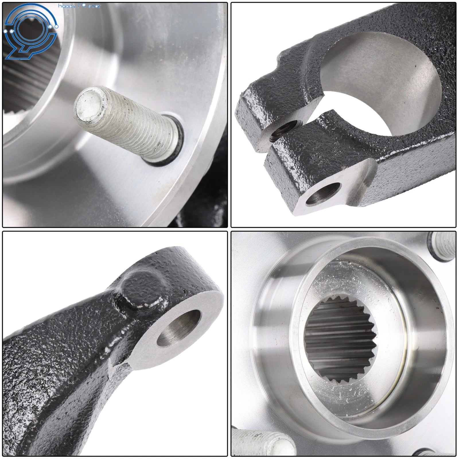 Front Right Steering Knuckle and Wheel Hub Bearing for Ford Focus (2006–2011)