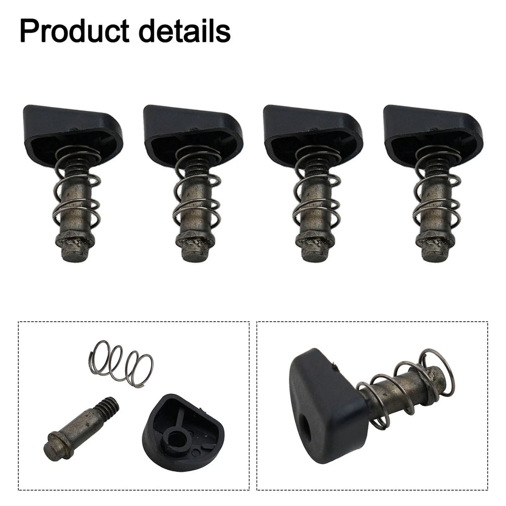 Set of 4 Black Lock Button Parts for 9523NB Power Tool Grinder