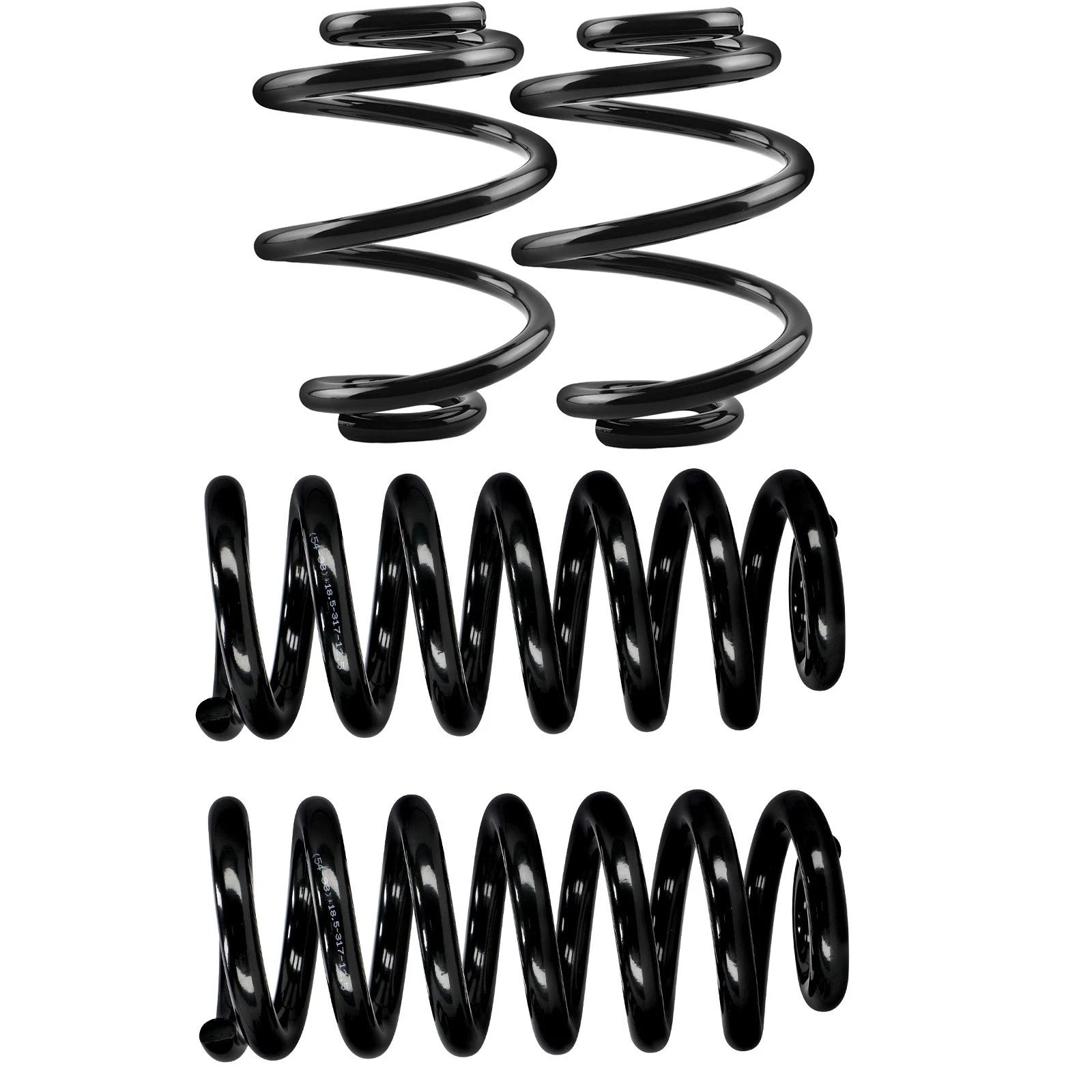 1" Front 4" Rear Drop Coils for Chevy Silverado C10 GMC Sierra (1963–1972)