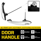 Door Handle Pair for Mini Cooper R50 R52 R53 R55 R56 R57 (2001–2013)