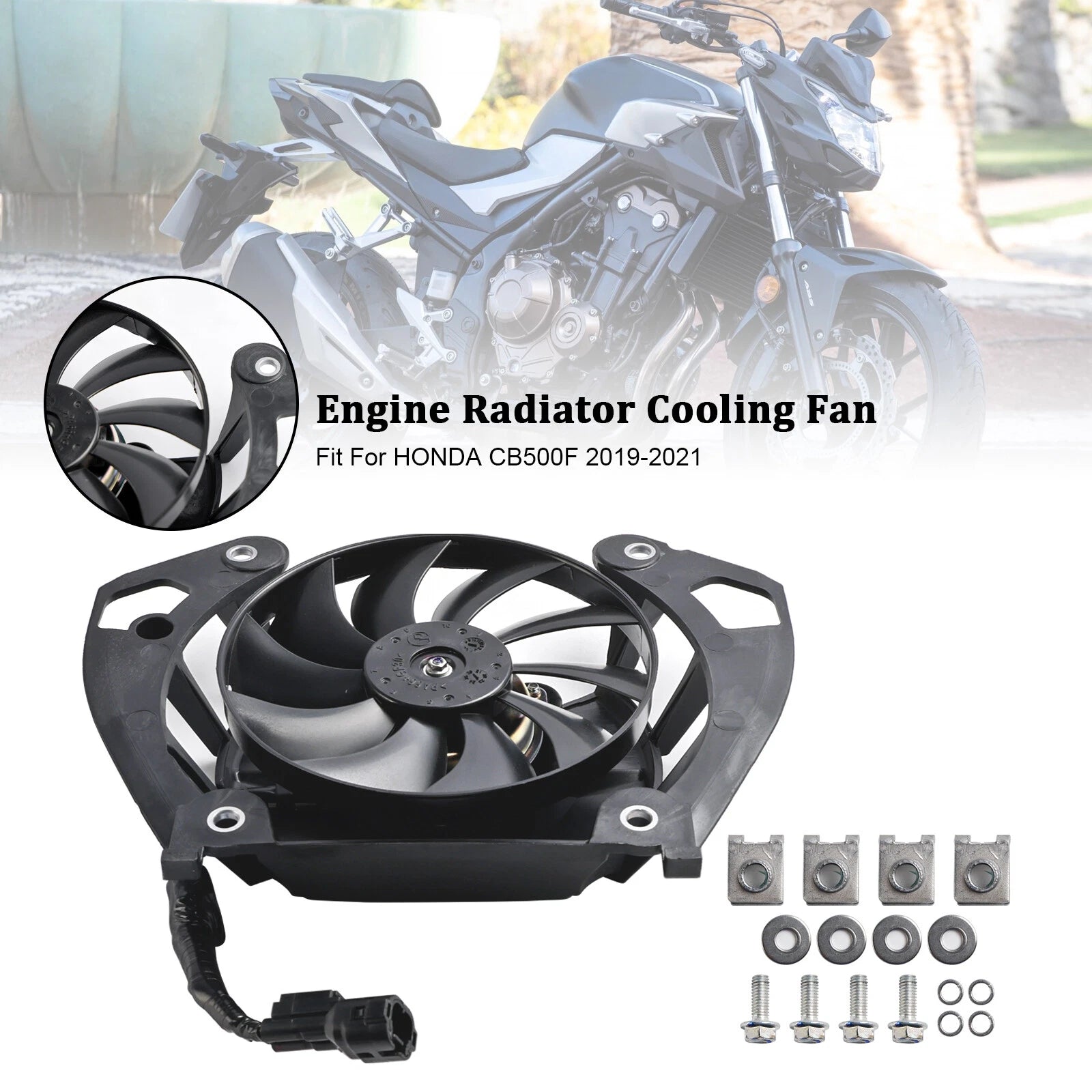 Cooling Fan Blade for Honda CB500F (2019–2021) T9