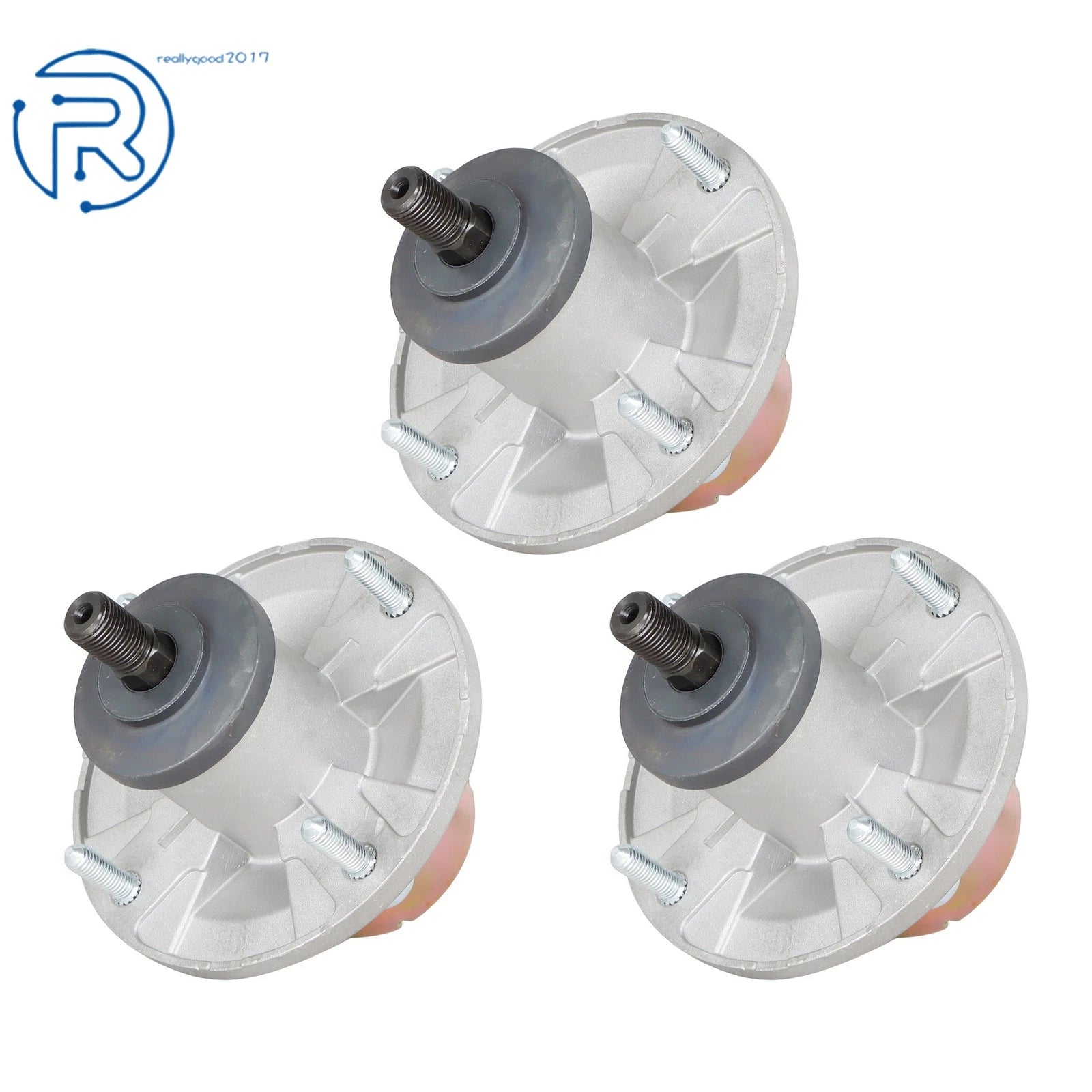 Set of 3 Spindle Assembly for John Deere Z535M Z540M ZTrak Mower (48" 54") AM144608