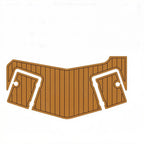 Custom EVA Deck Pad for Larson 208 LXI (2005–2007) Cockpit & Swim Platform